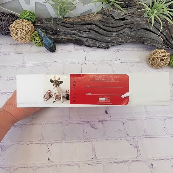 Rae Dunn FELIZ NAVIDAD 8" Wooden Sign Wall Art - Picture 6 of 7